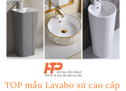 TOP mẫu Lavabo sứ cao cấp mới ra mắt – Xu hướng thiết kế phòng tắm hiện đại