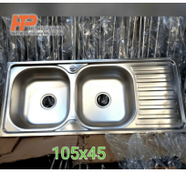 Chậu rửa 2 ngăn HTP 10545