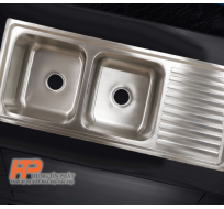 Chậu rửa 2 ngăn HTP 10545