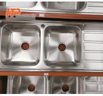 Chậu rửa 2 ngăn HTP 10545