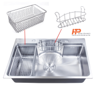 Chậu rửa chén cao cấp HTP 7546B