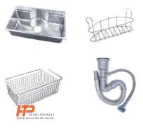 Chậu rửa chén cao cấp HTP 7546B