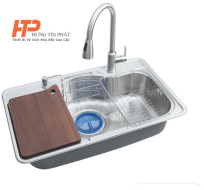 Chậu rửa chén cao cấp HTP 7546B