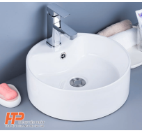 Lavabo sứ cáo cấp LB-06