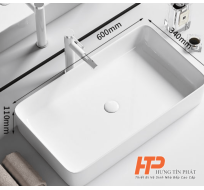 Lavabo Sứ Cao Cấp LB-13