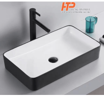Lavabo sứ cáo cấp LB-14