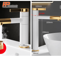 Vòi lavabo nóng lạnh HTP 618
