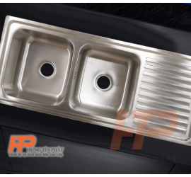 Chậu rửa 2 ngăn HTP 10545
