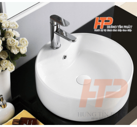 Lavabo sứ cáo cấp LB-06