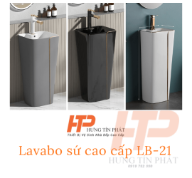 Lavabo sứ cao cấp LB-21