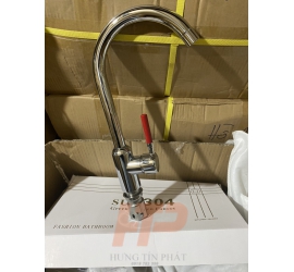 Vòi rửa chén inox, 02 chế độ xả nước